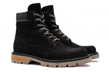 Ghete negre piele naturala