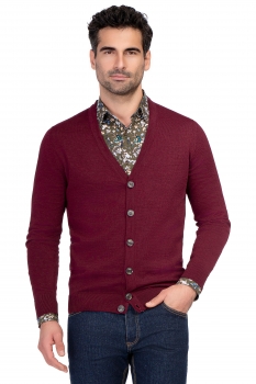 Burgundy sweater
