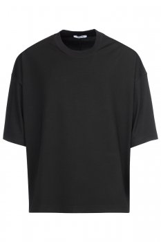 Tricou oversize negru uni