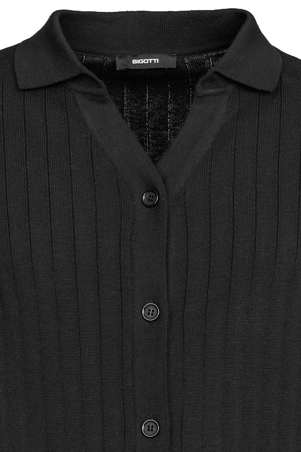 Black plain t-shirt 2
