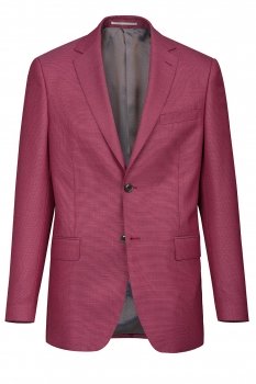 Slim body purple plain blazer