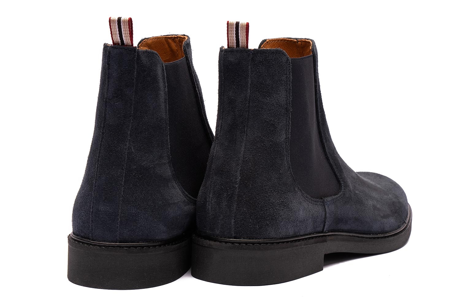 Ghete bleumarin piele naturala 2