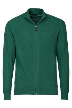 Slim body green sweater