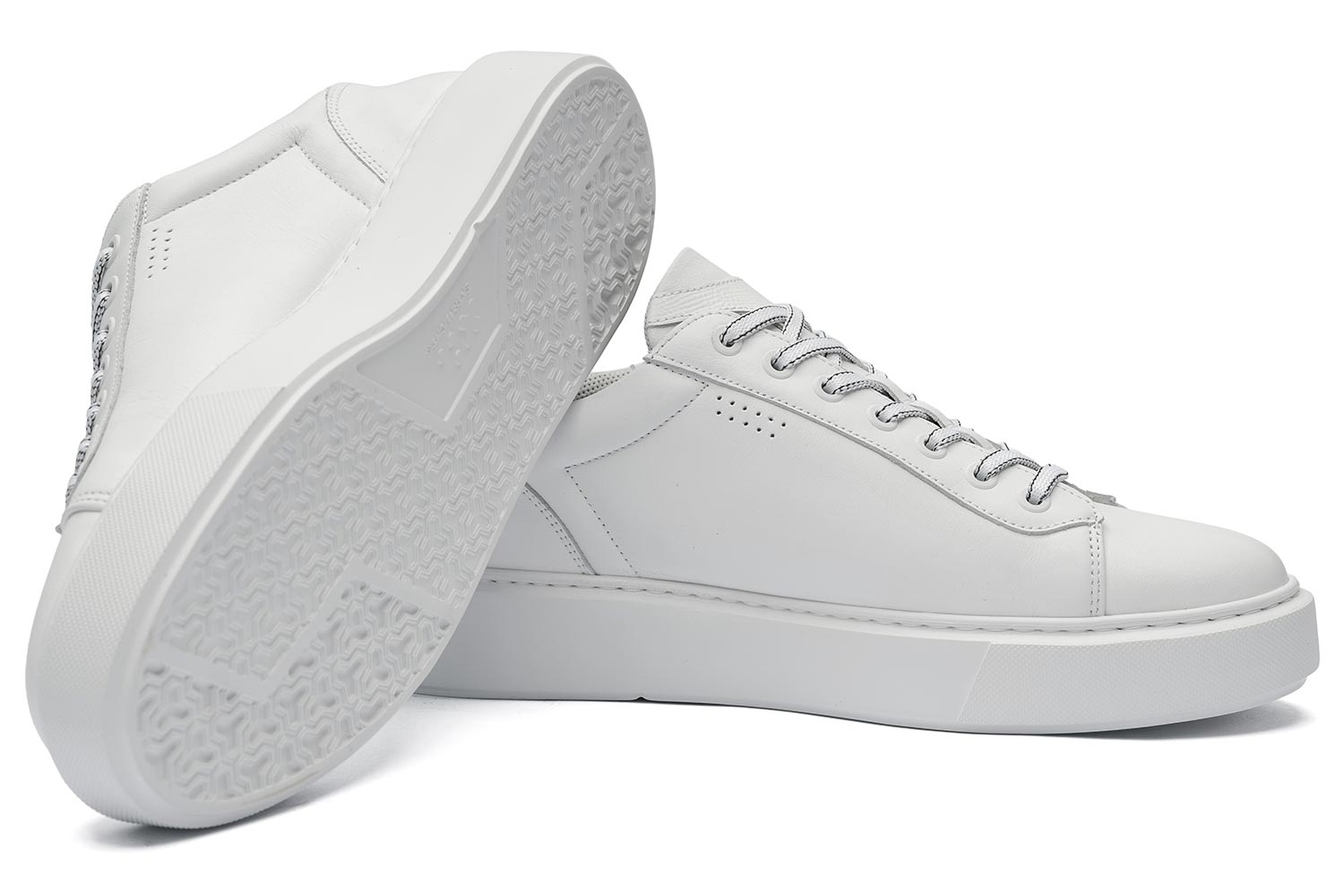 Sneakers albi piele naturala generatia de suflet 1