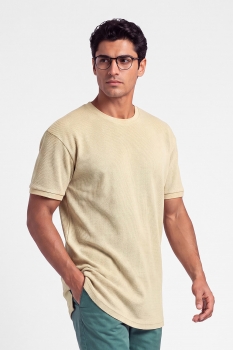 Tricou oversize bej uni