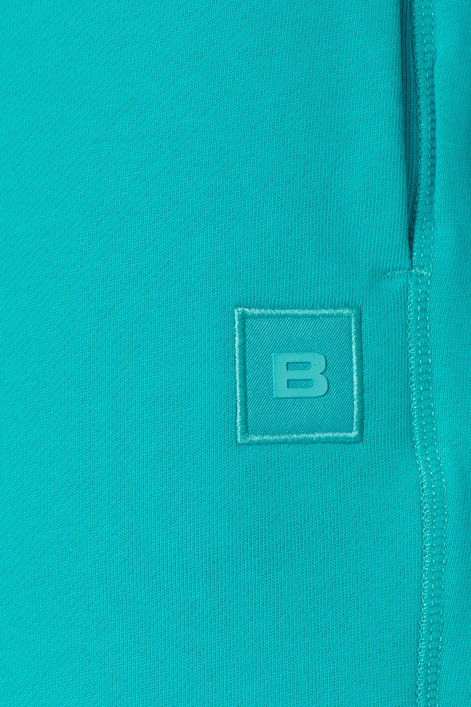 Slim body blue plain trousers 1