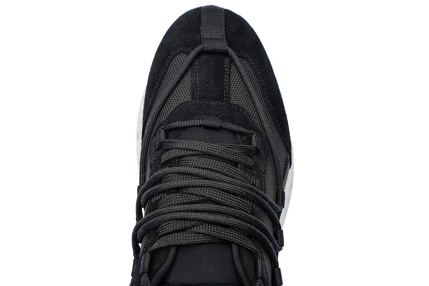 Sneakers negri piele naturala 3