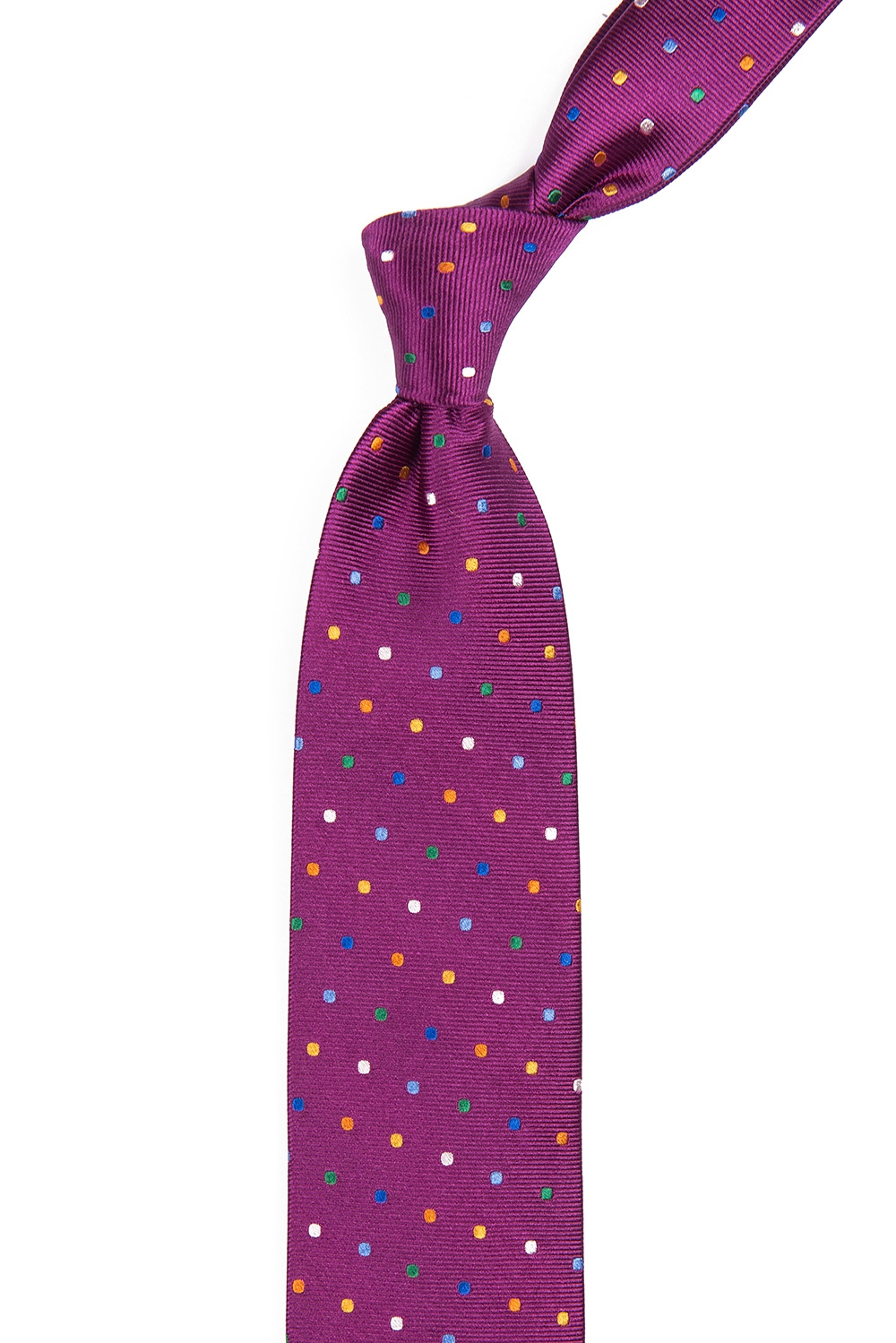 Pink geometric tie 1