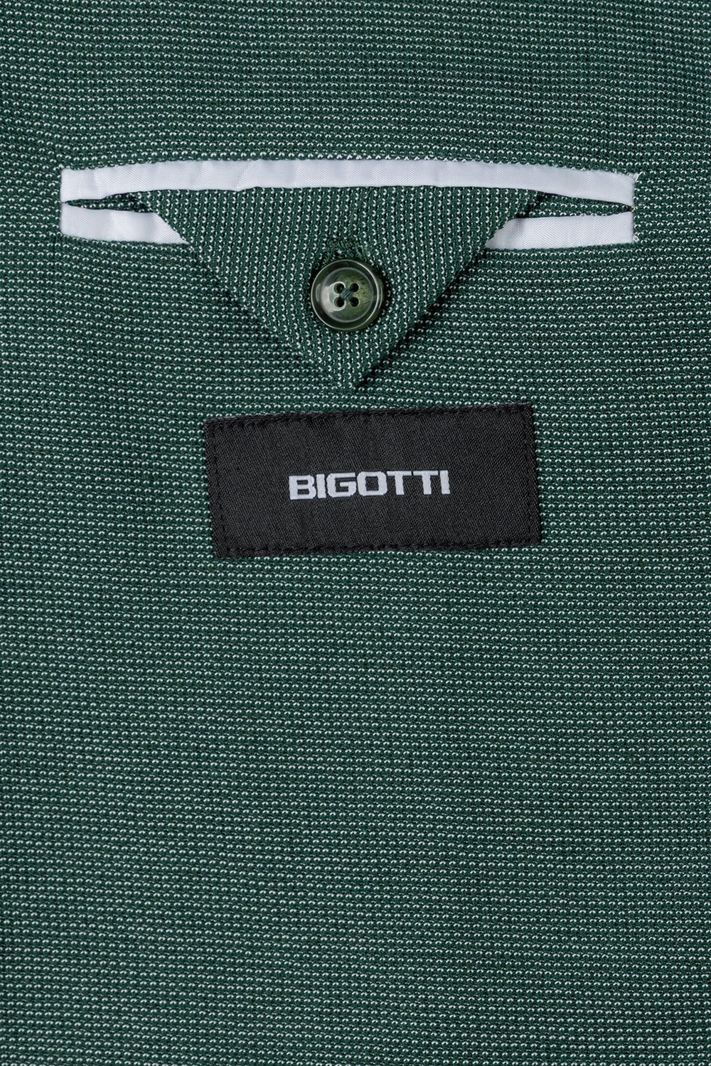 Slim body green plain blazer 2