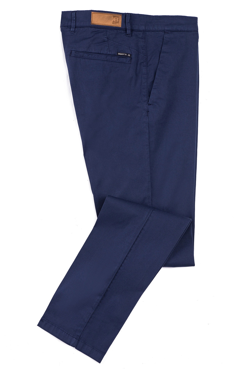 Pantaloni superslim trento bleumarin uni 1