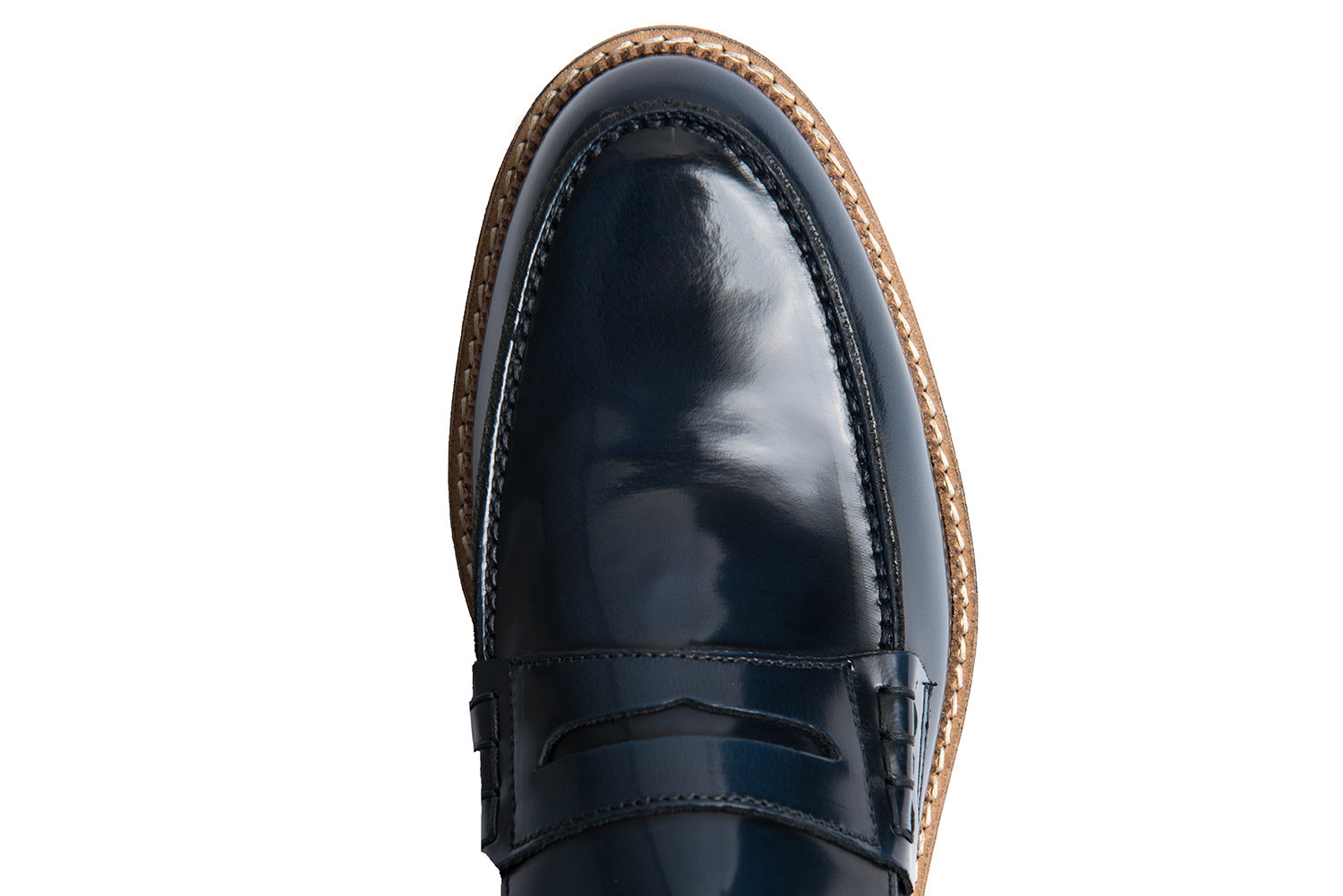 Pantofi bleumarin piele naturala 3