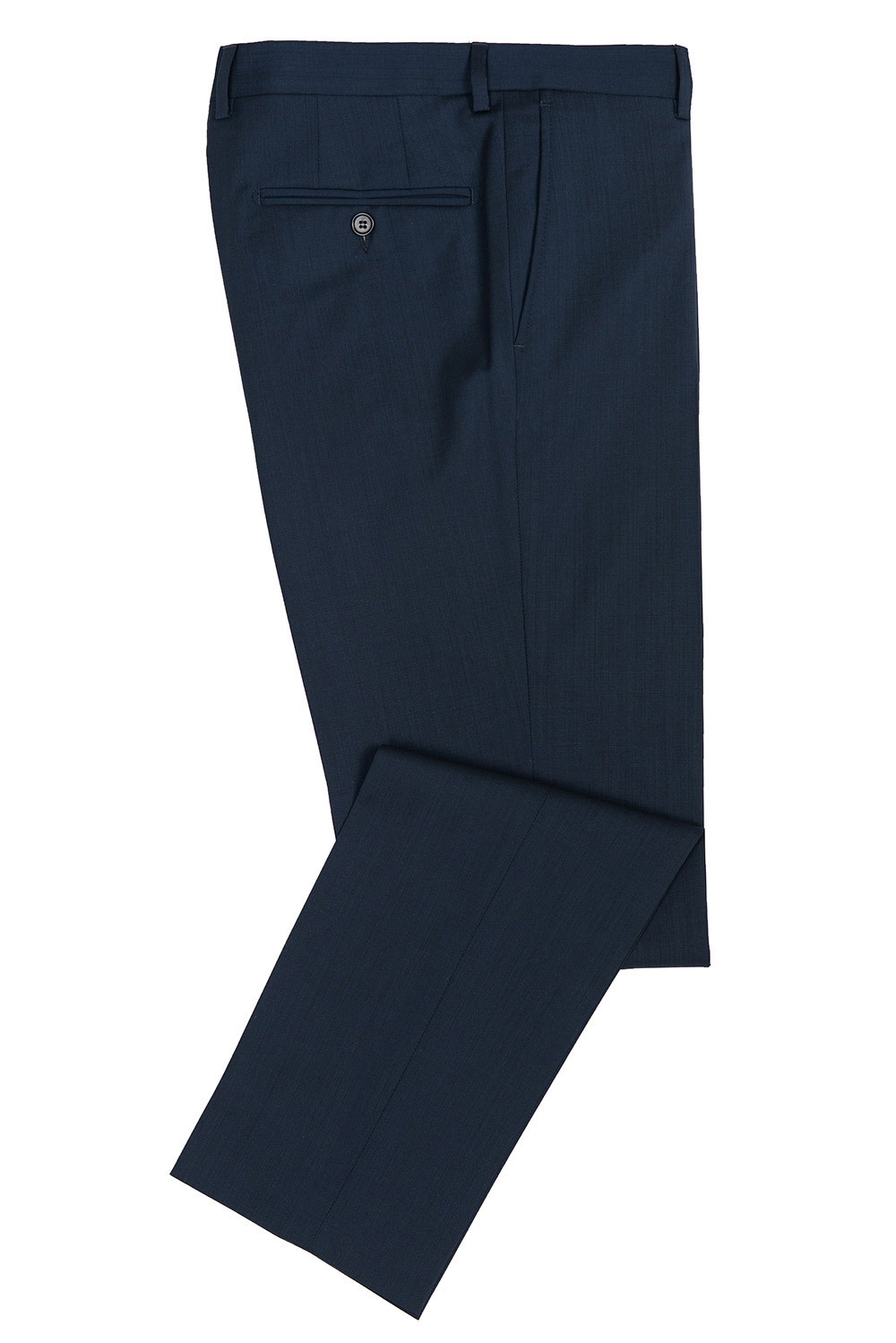 Pantaloni riccof superslim albastri uni 0