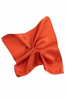 Orange pocket square