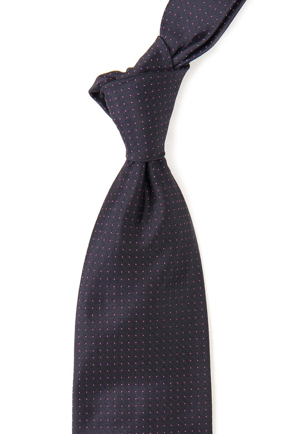 Cravata matase tesuta bleumarin print geometric 1