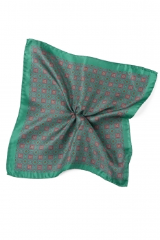 Green pocket square