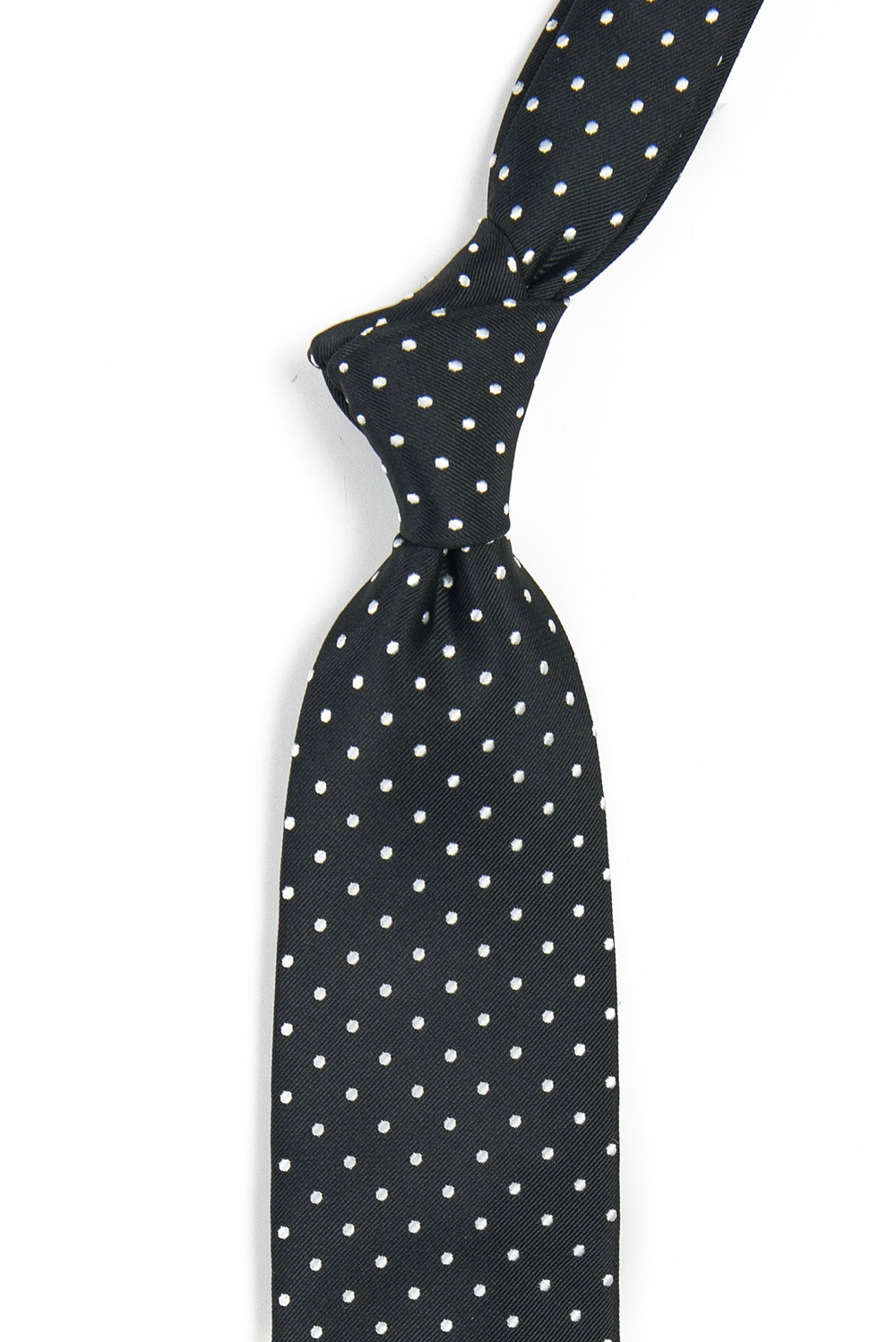 Cravata neagra print geometric 1