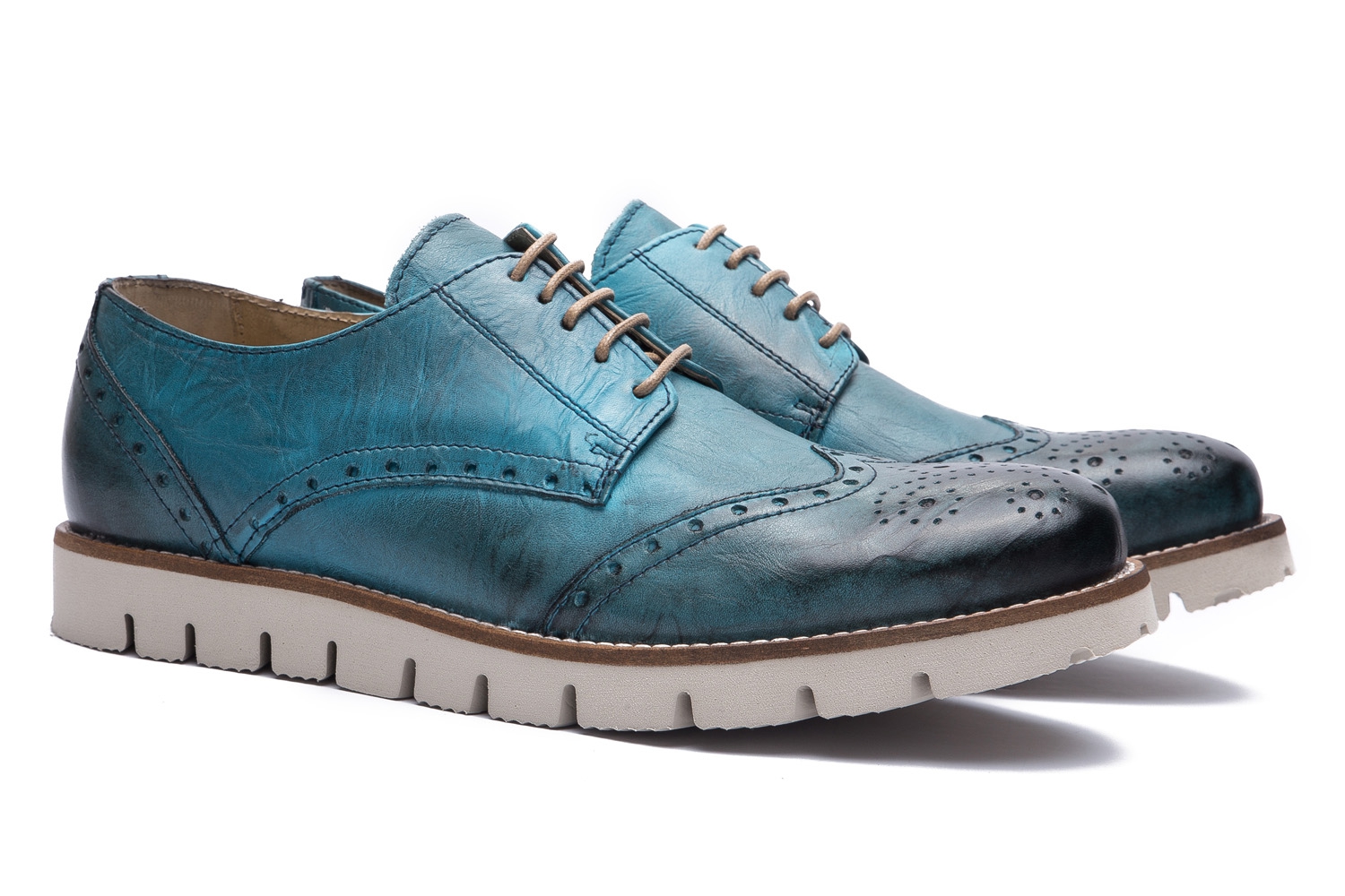 Pantofi albastri piele naturala - Bigotti.ro - VBPFSRPBZ08299999