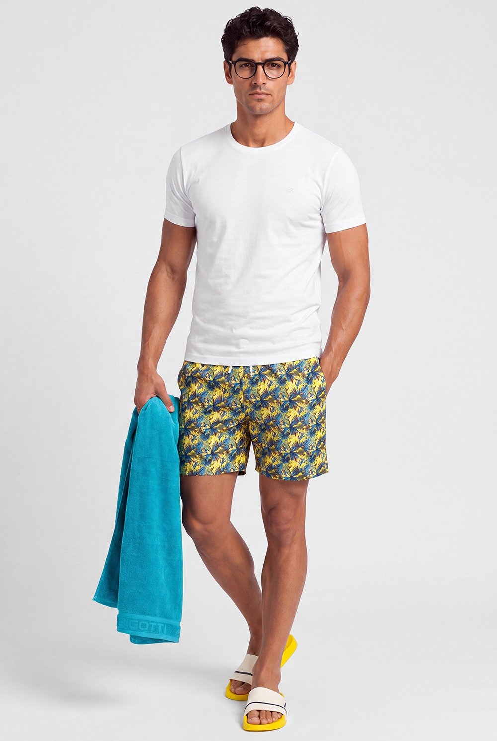 Multi-colored short 0