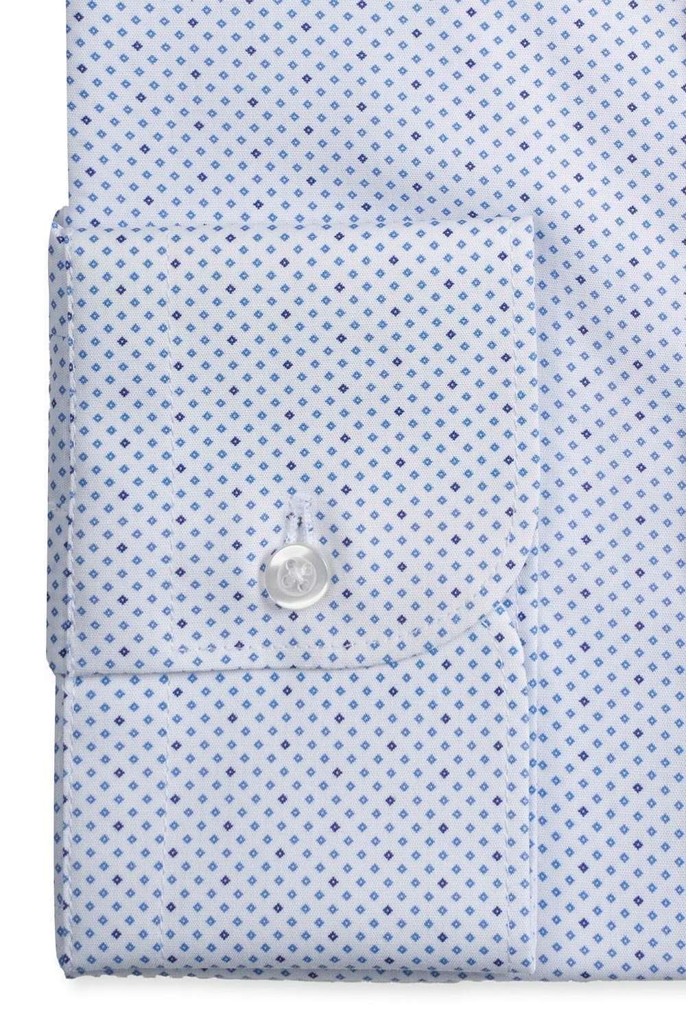Camasa shaped alba print geometric 2