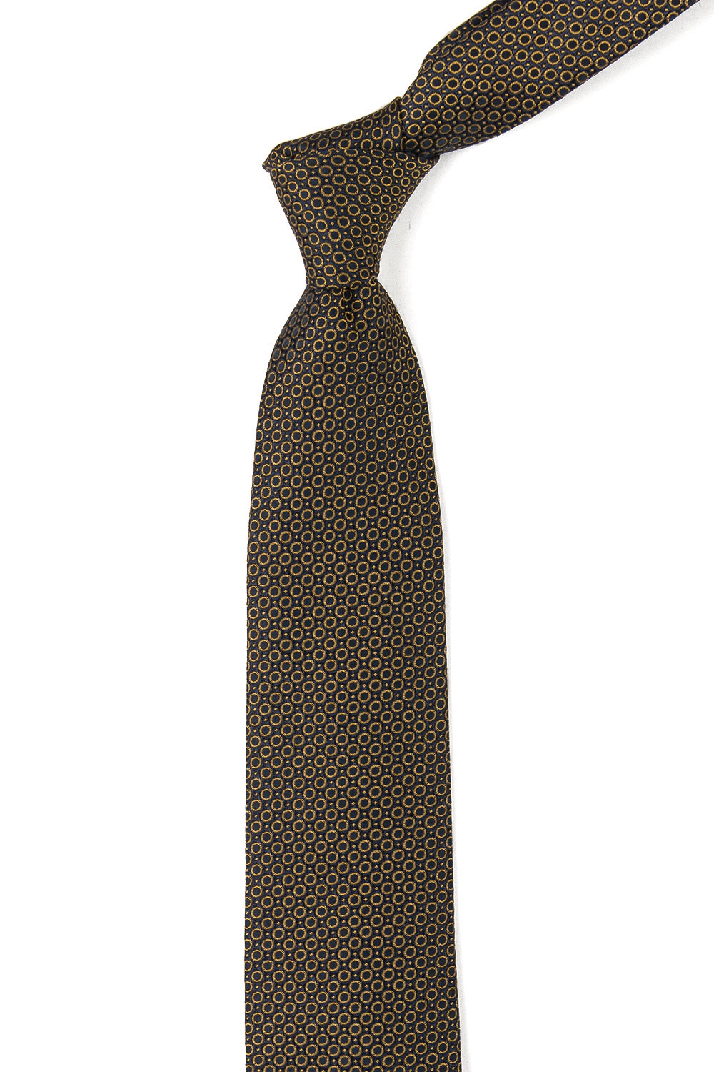 Cravata maro print geometric 1