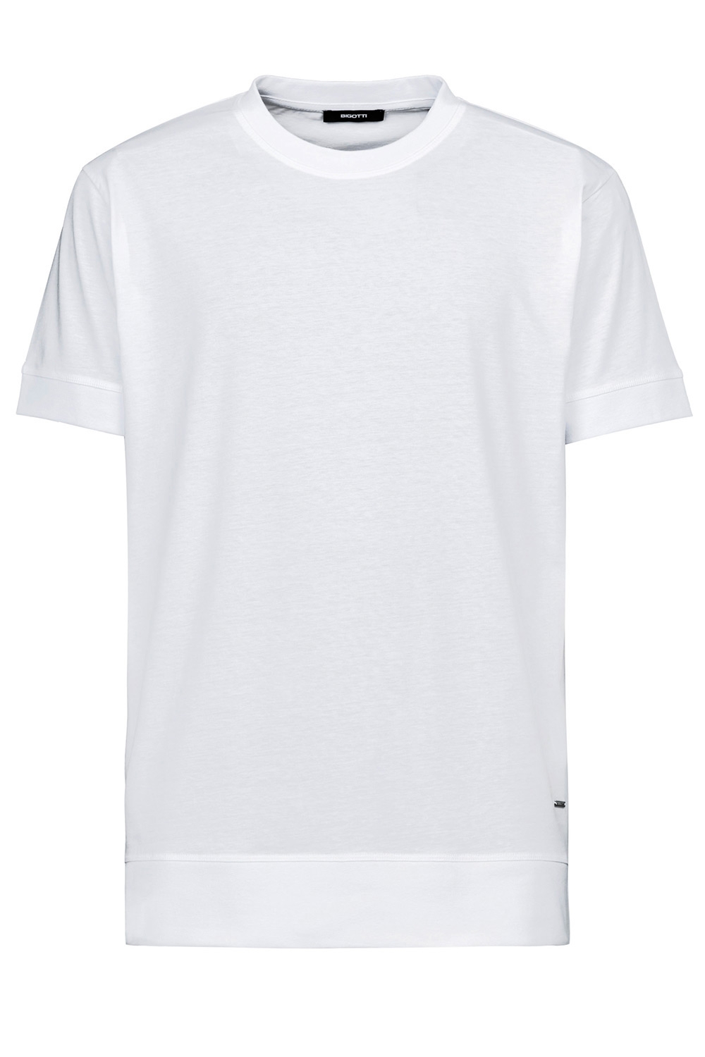 Tricou oversize alb uni 1