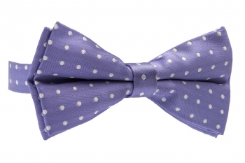 Bow tie light blue geometric