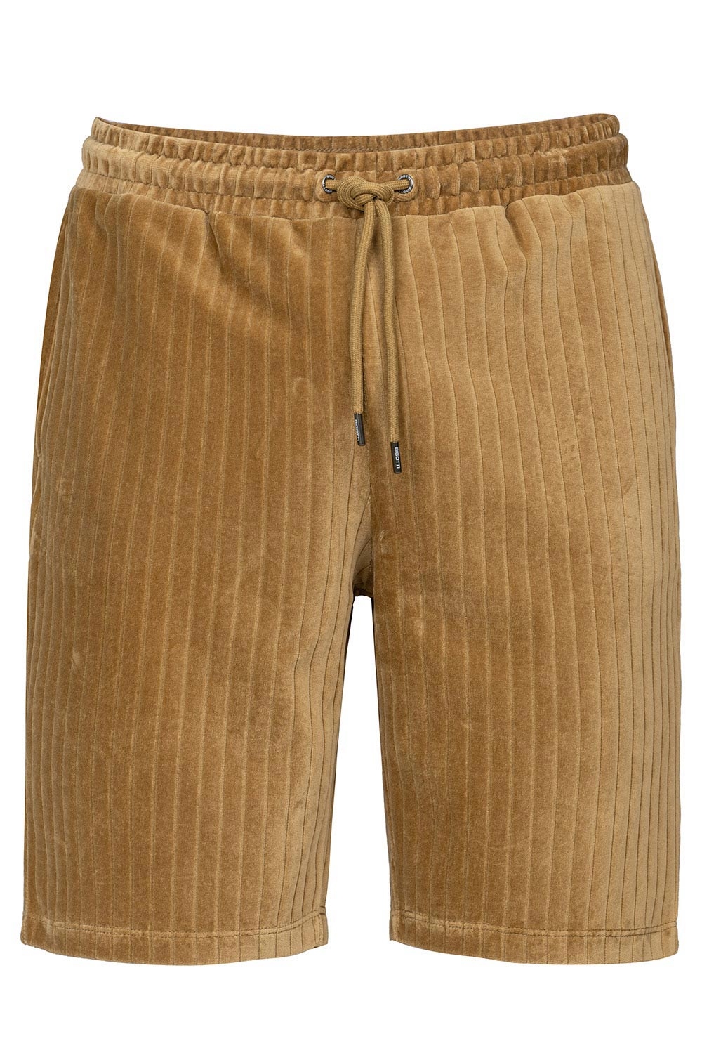 Pantaloni scurti oversize bej uni 1