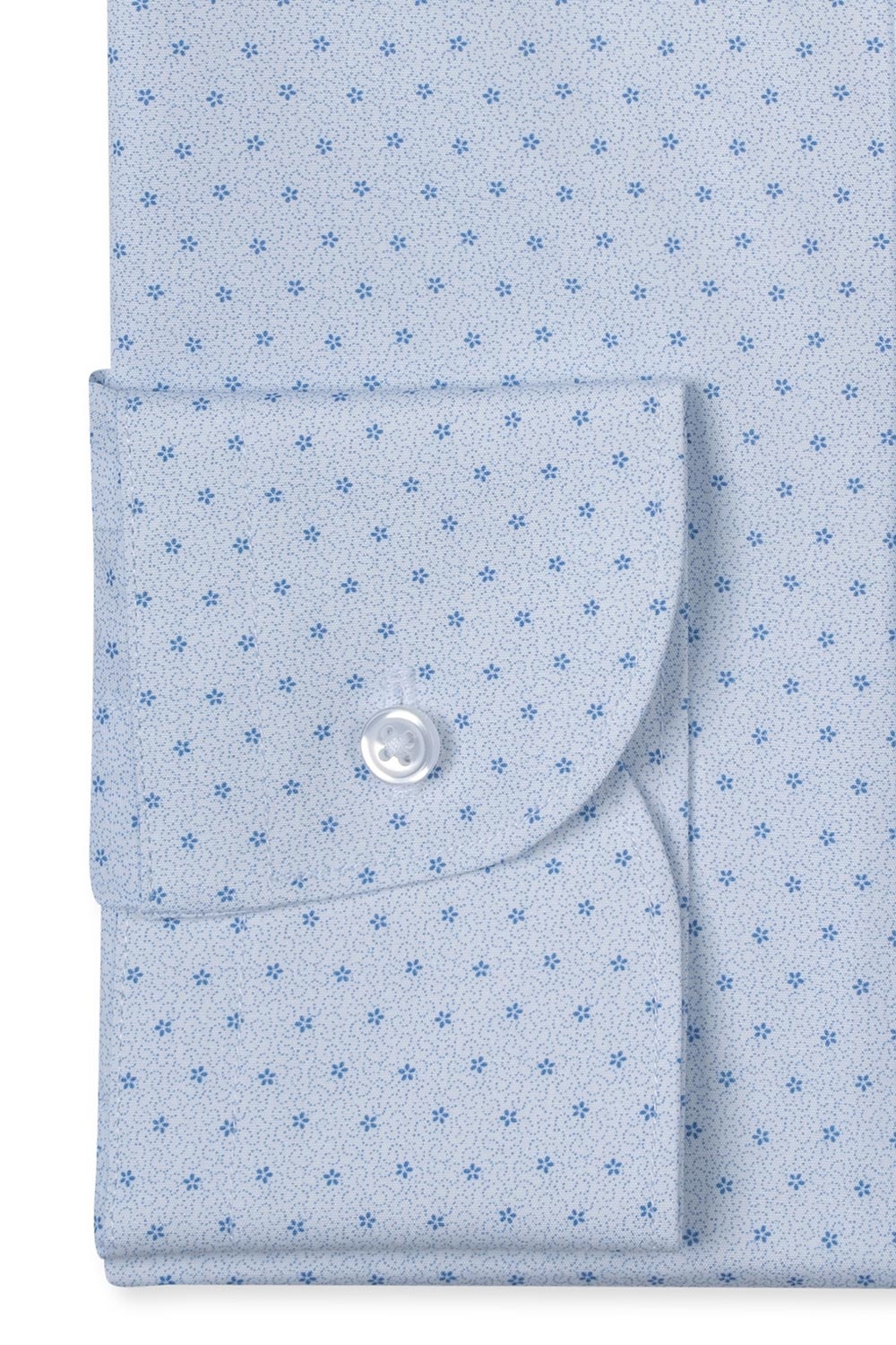 Camasa shaped bleu uni 2