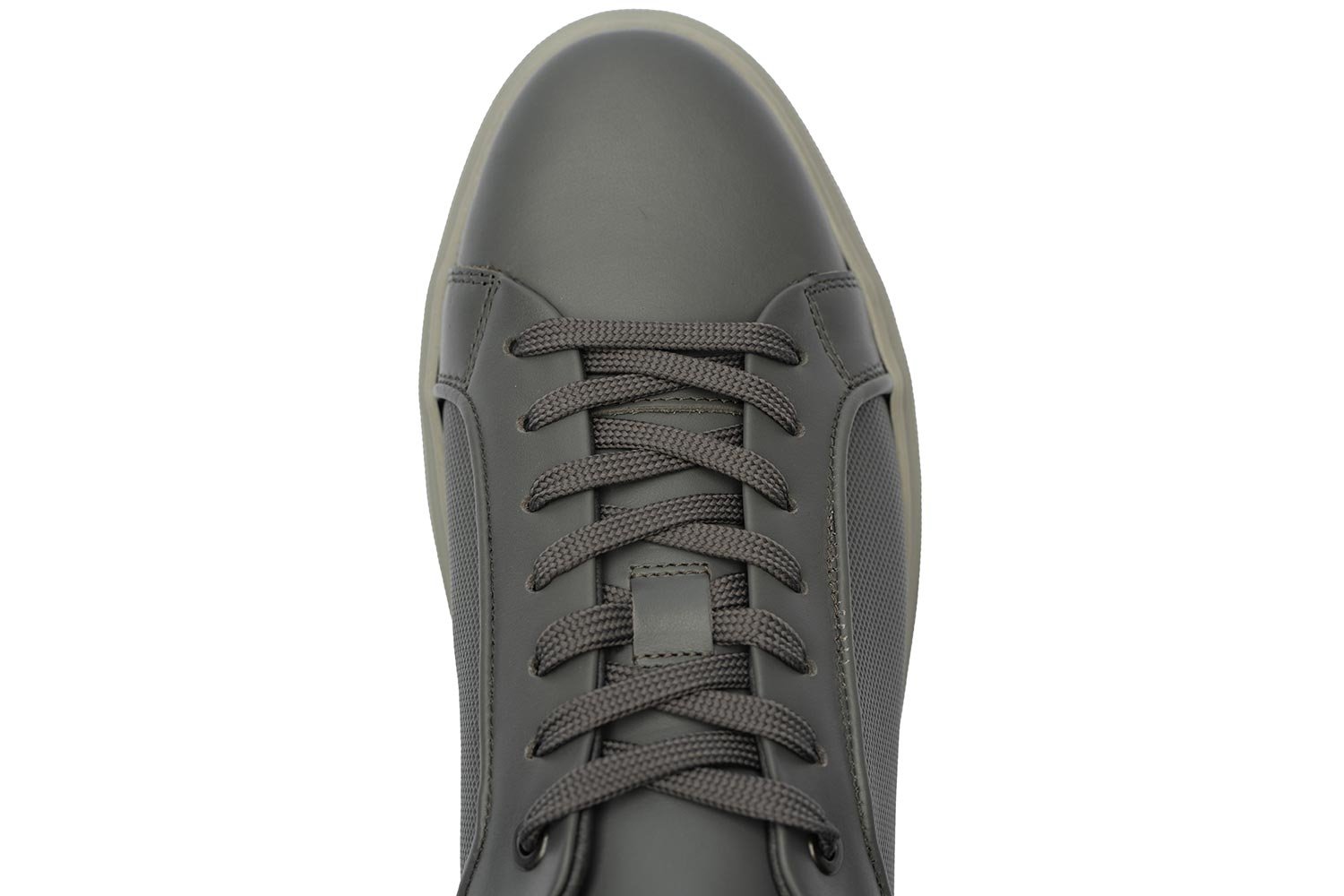 Grey genuine leather shoes 3