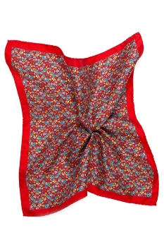 Batista rosie matase tesuta print floral 