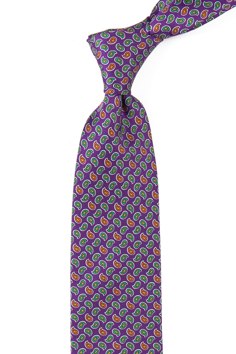 Purple Floral Tie 1