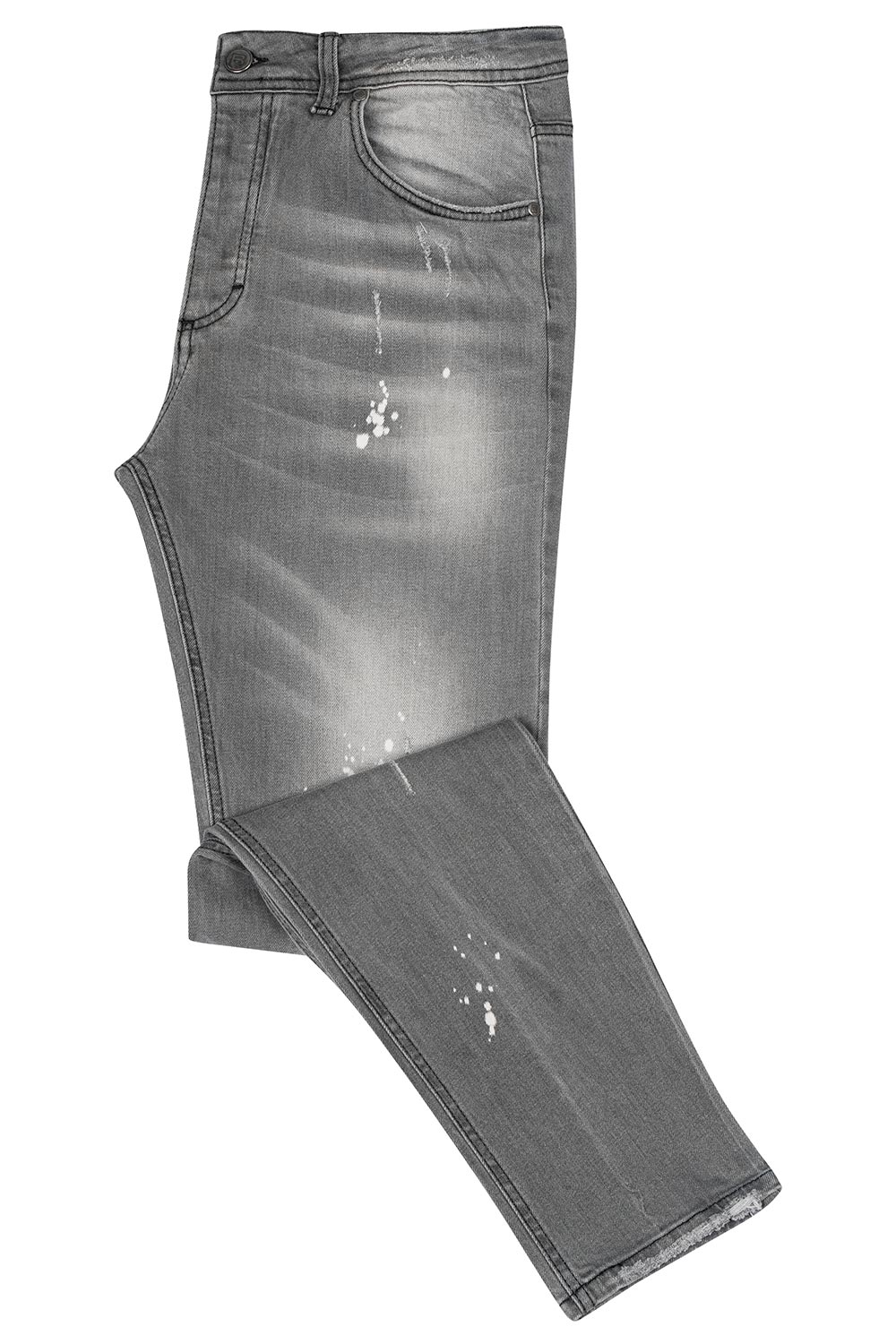 Blugi slim gri 0
