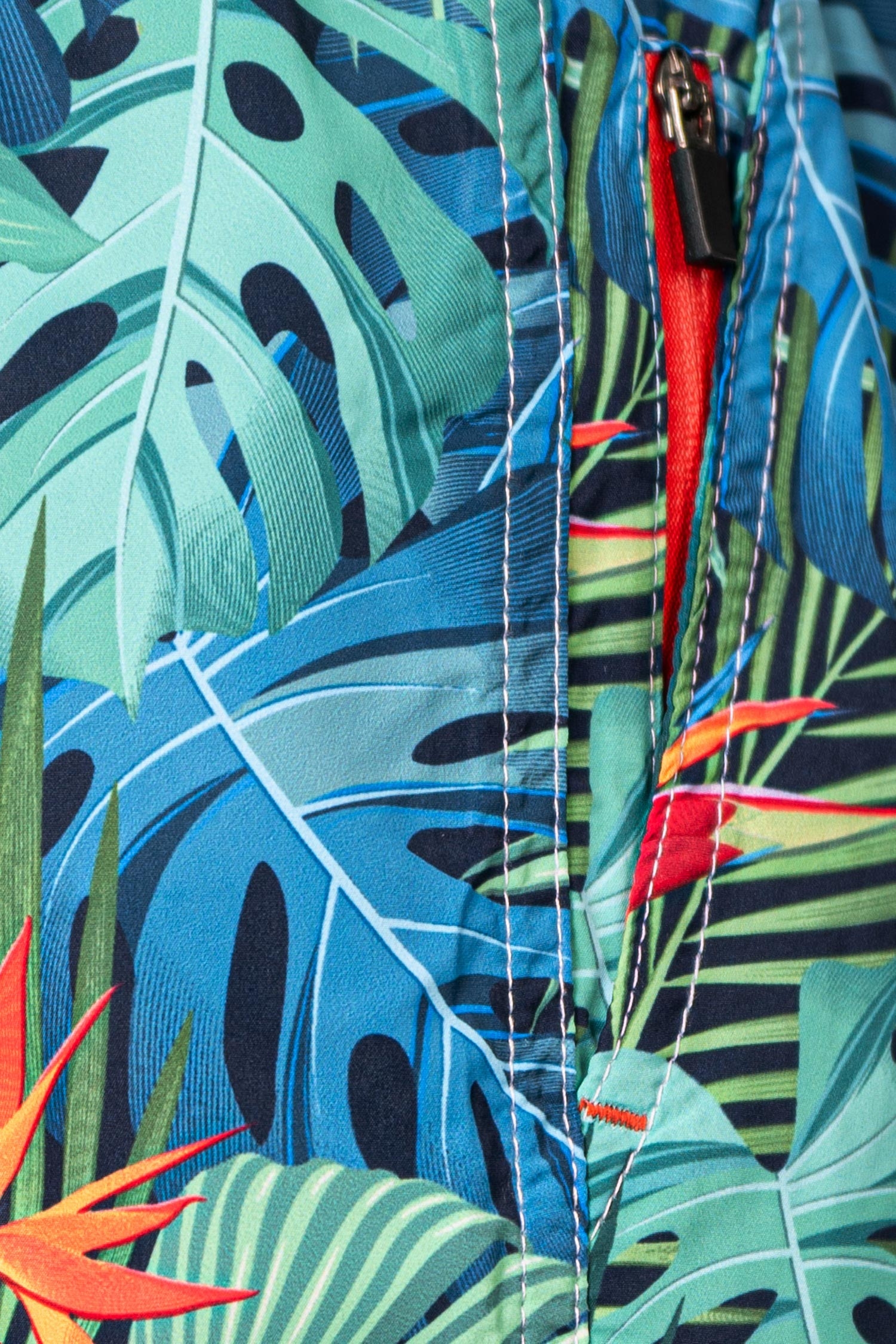 Short slim multicolor print  2