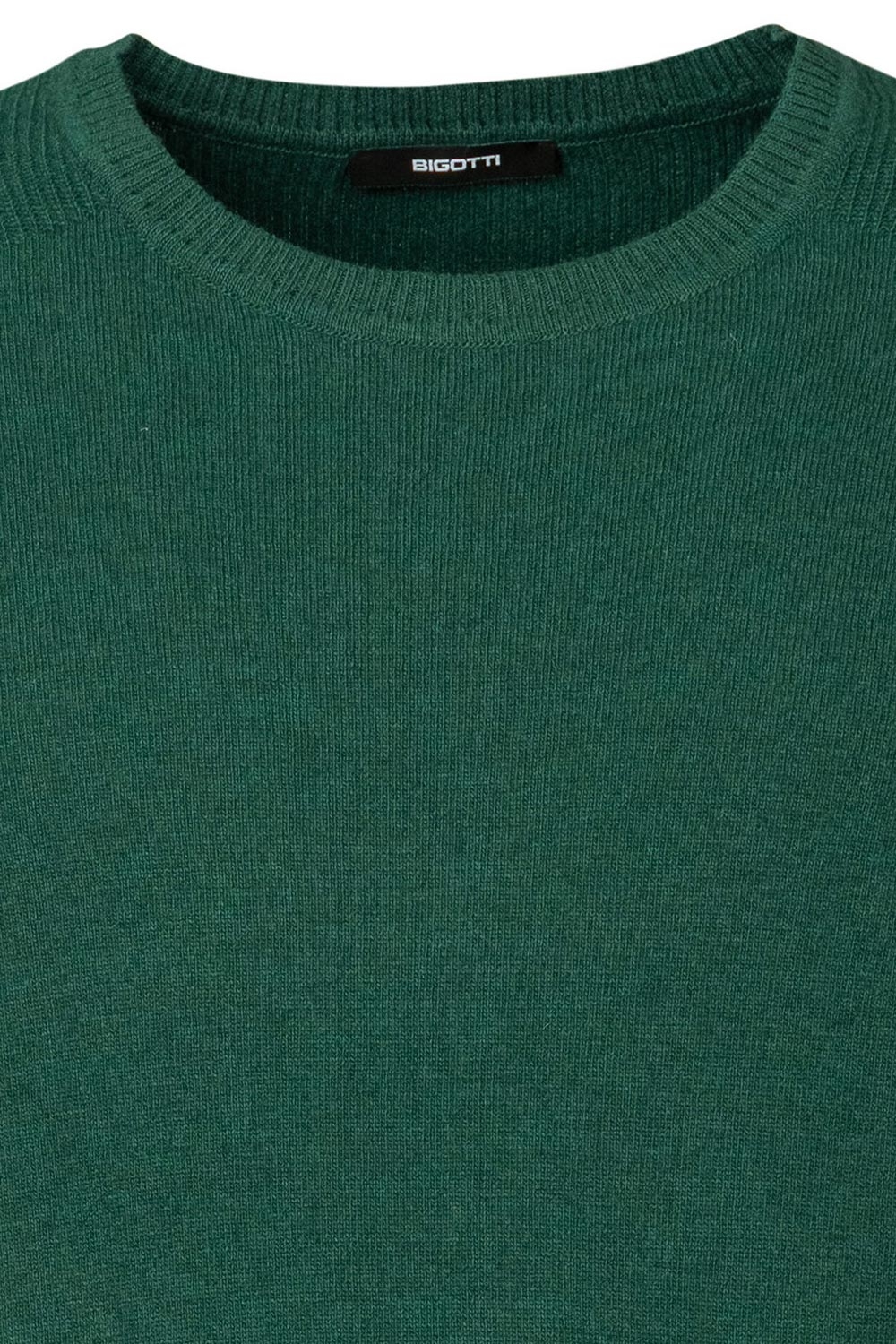 Slim body green sweater 1