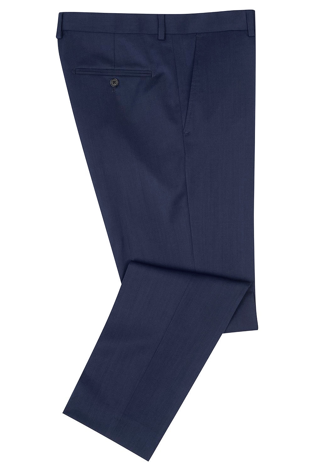 Pantaloni conti albastri uni 0