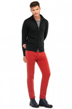 Blugi slim oranj uni