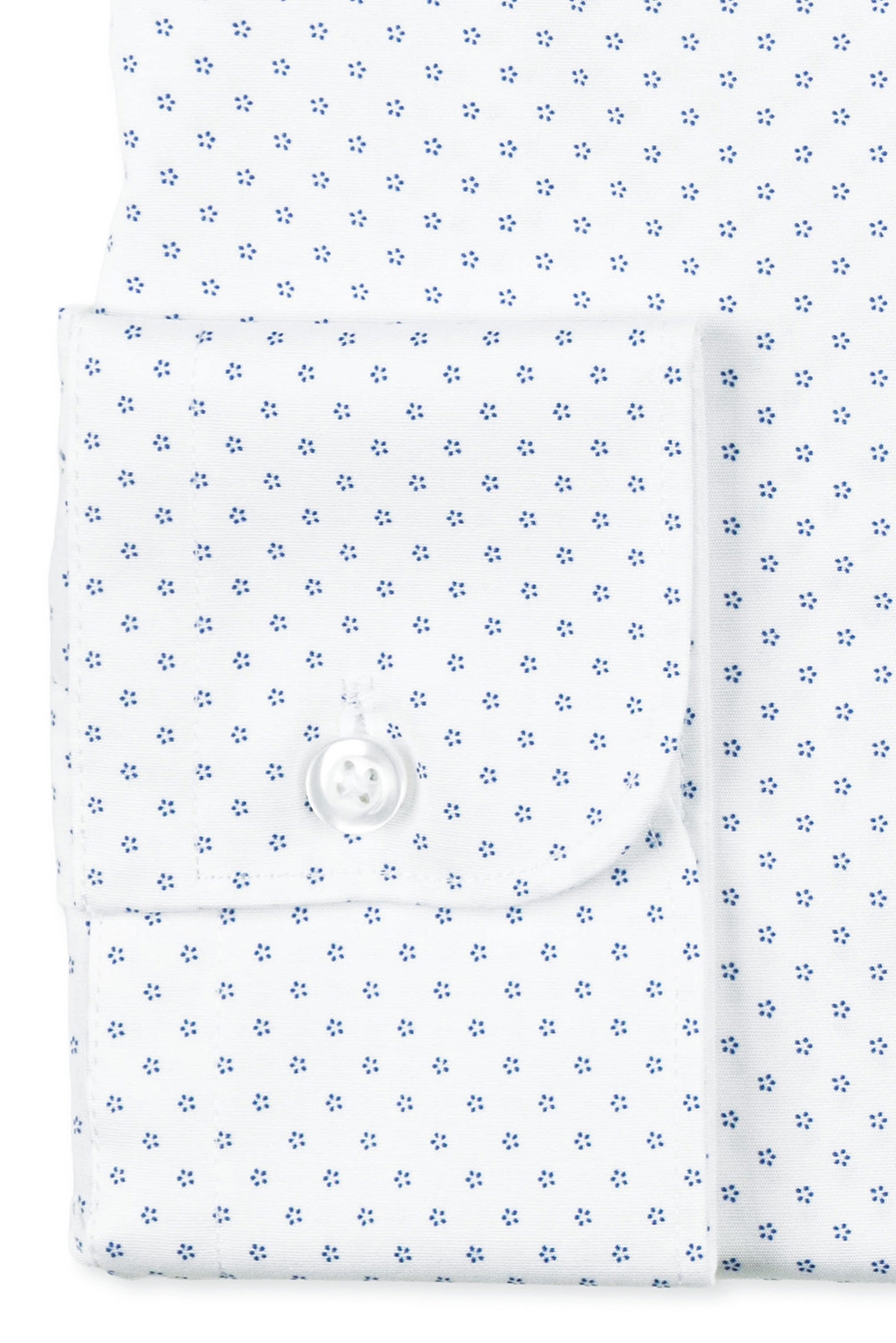 Camasa shaped alba print floral 2