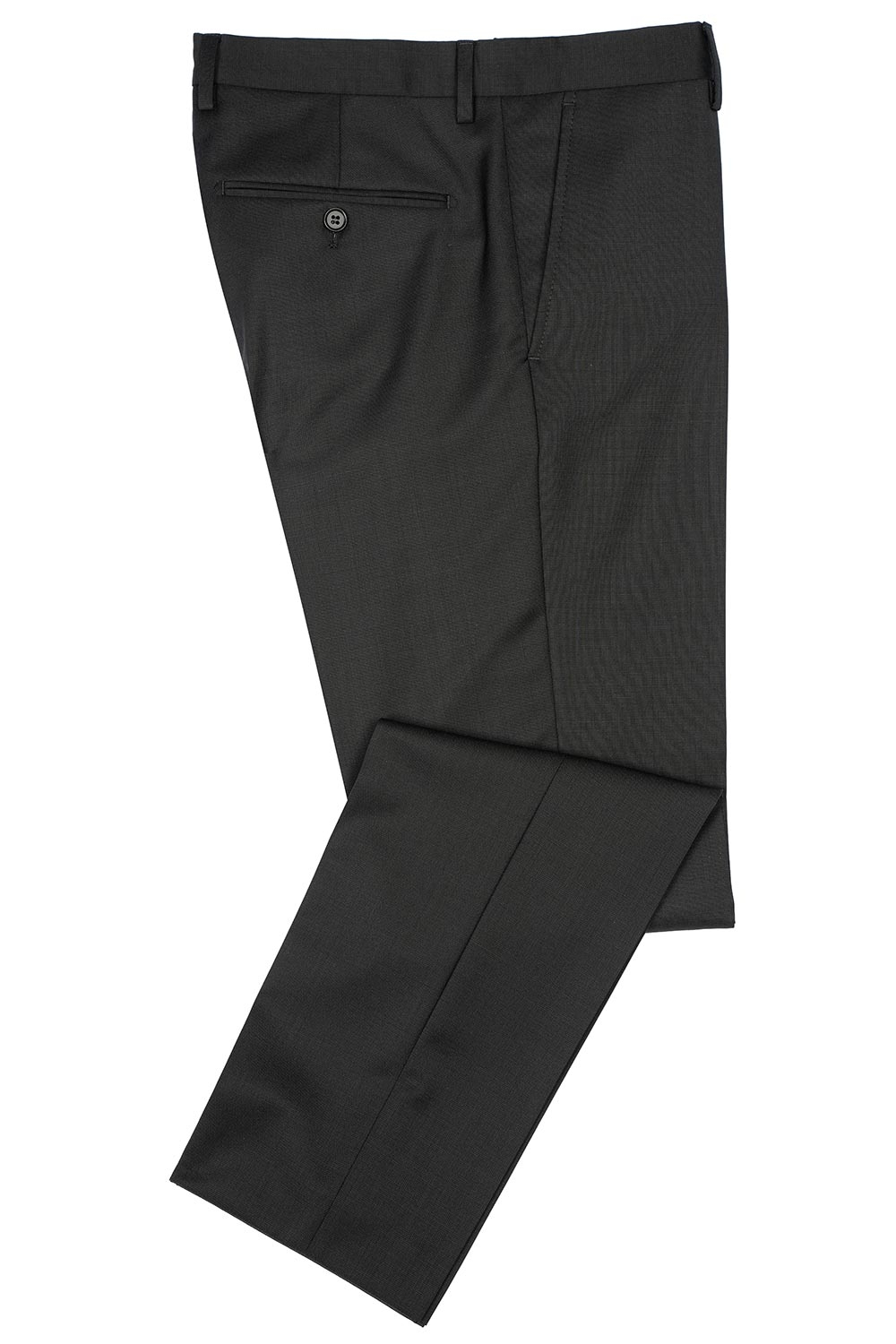 Pantaloni slim conti negri uni 0