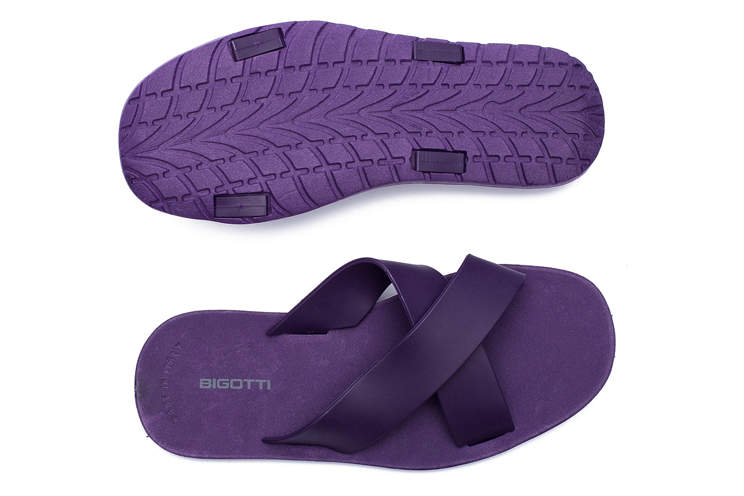 Papuci violet 2