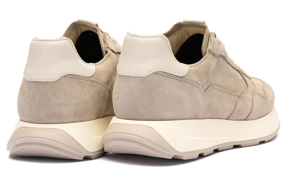 Sneakers gri piele intoarsa 2