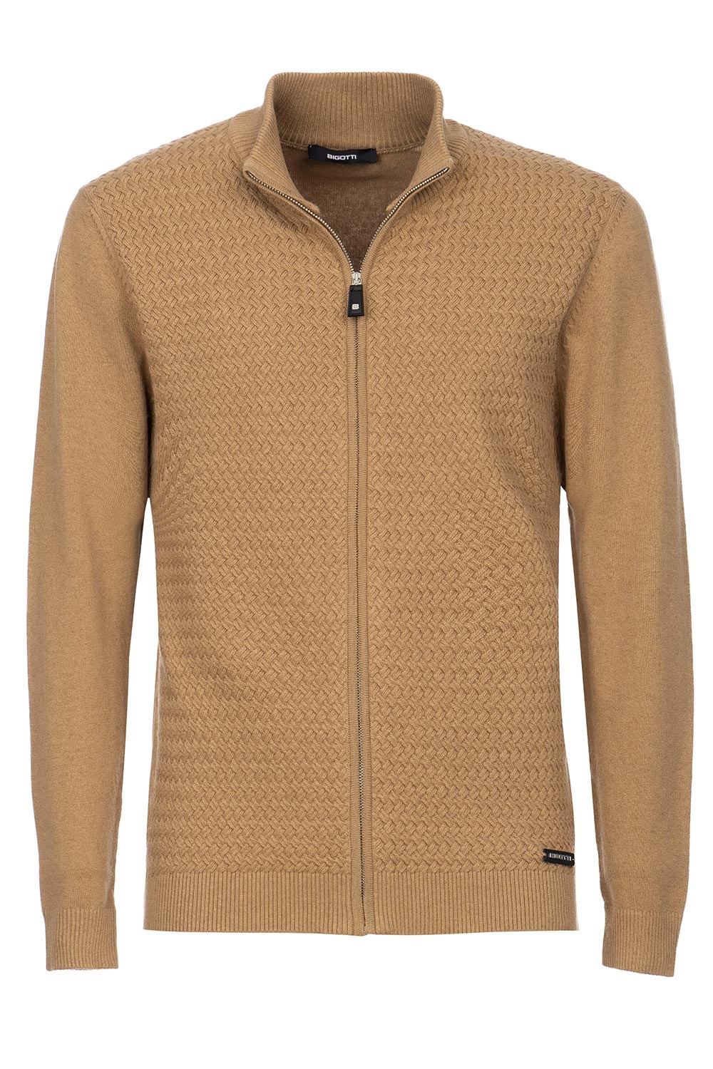 Slim body beige sweater 0