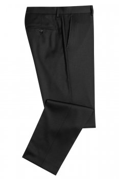 Pantaloni conti slim negri uni