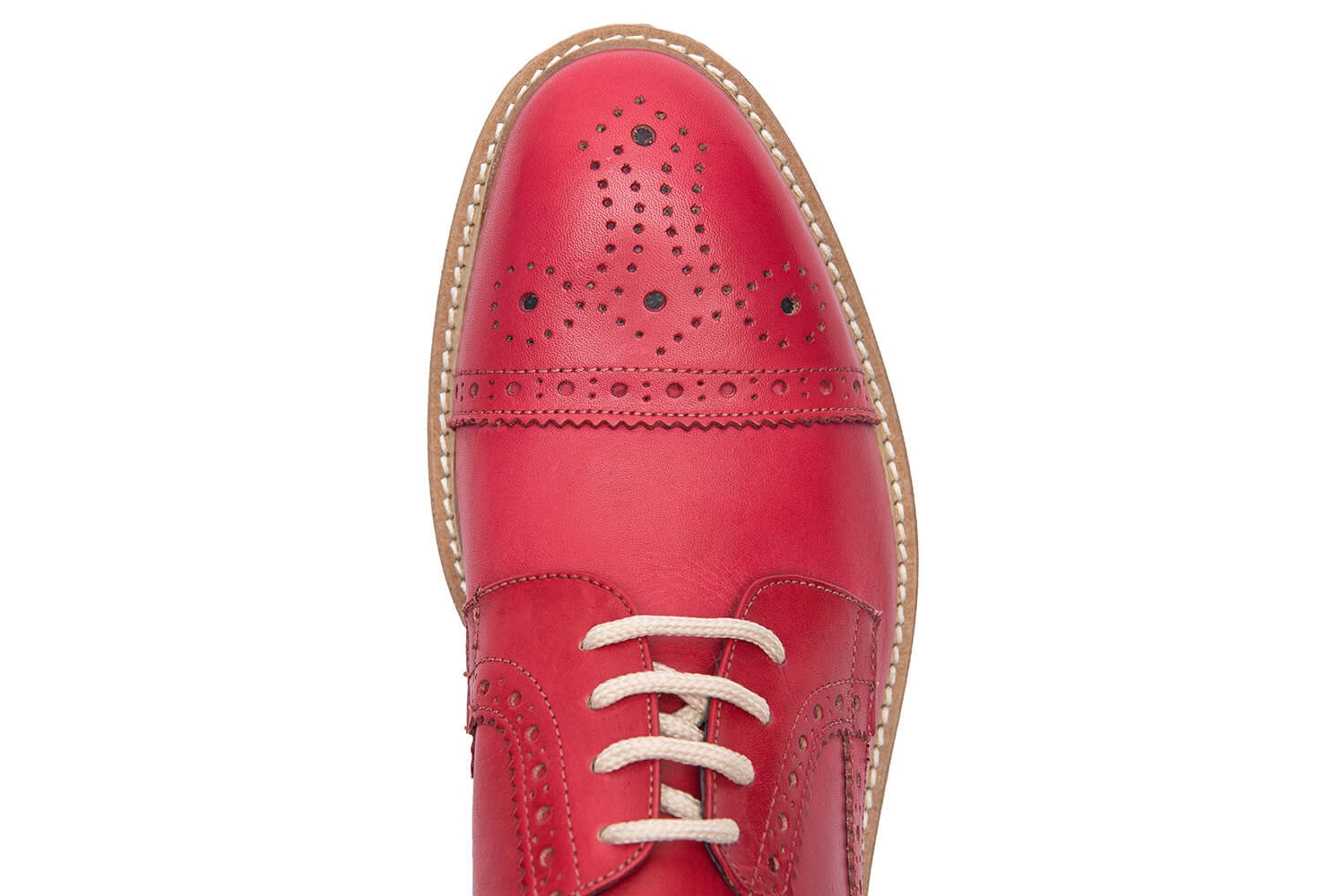 Pantofi rosii piele naturala 3