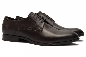 Pantofi maro piele naturala