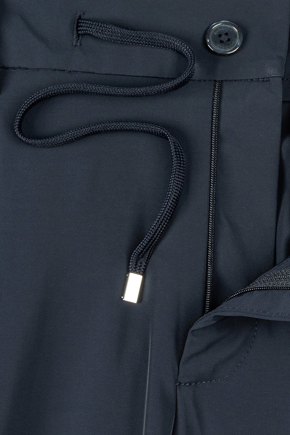 Pantaloni slim bleumarin uni 1