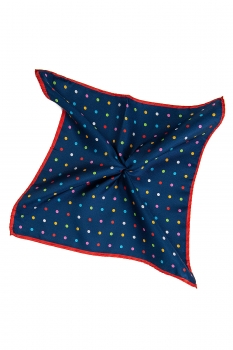 Batista bleumarin print geometric