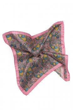 Pink pocket square