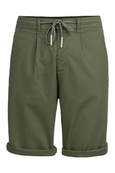 Pantaloni scurti baggy verzi uni