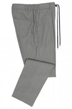 Pantaloni slim gri uni
