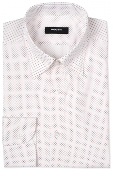 Camasa shaped alba print geometric